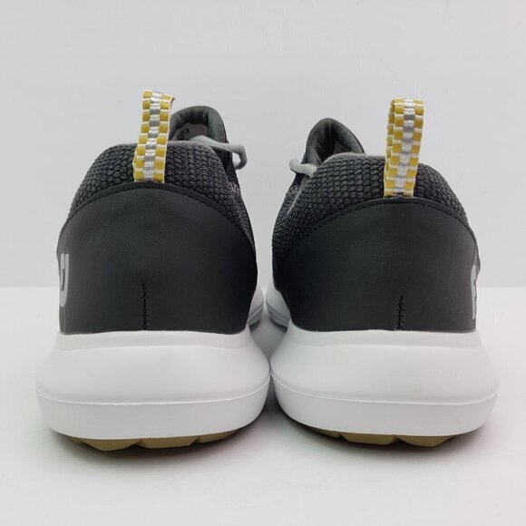 FootJoy FJ Flex Mens Sz 8 Extra Wide Black Spikeless Golf Athletic Sneaker Shoes main image 10
